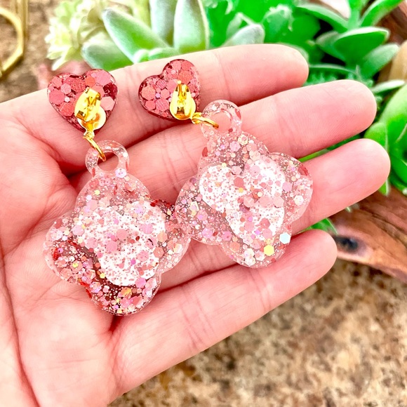 Mickey Mouse Acrylic Earrings - Picture 5 of 5